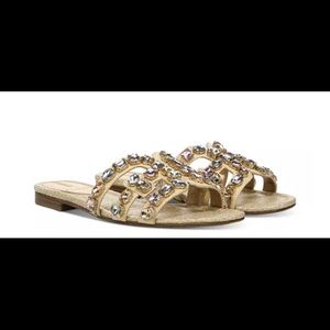 Sam Edelman Bay Embellished Sandal White